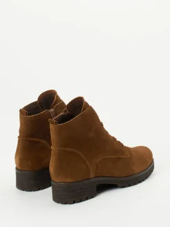 – Schnürboots aus Veloursleder*Gabor Comfort Hot