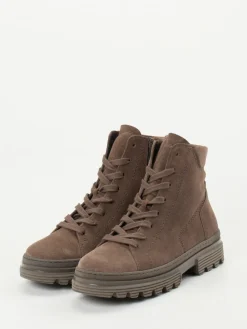 – Schnürboots aus Veloursleder*Gabor Comfort Discount