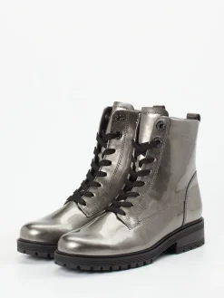 Damen Gabor Comfort – Schnürboots aus Lackleder in