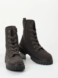 Damen Gabor Comfort – Schnürboots aus Nubukleder