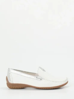 Damen Gabor Comfort – Slipper aus Kalbleder Offwhite