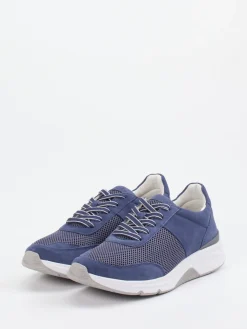 Damen Gabor Comfort – Sneaker aus Veloursleder und Mesh