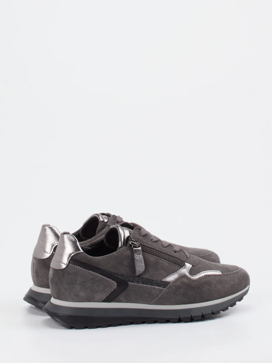 Damen Gabor Comfort – Sneaker aus Veloursleder in