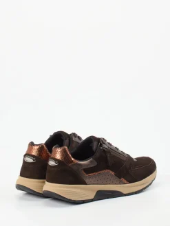 – Sneaker aus Veloursleder Dunkel*Gabor Comfort Outlet