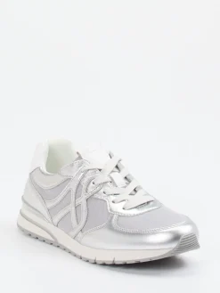 – Sneaker aus Metallicleder silber*Gabor Comfort Discount