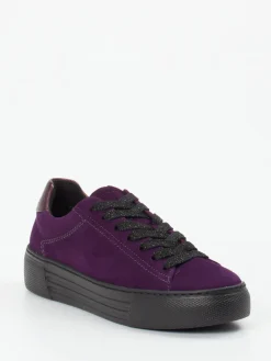 – Sneaker aus Veloursleder Violett*Gabor Comfort Discount