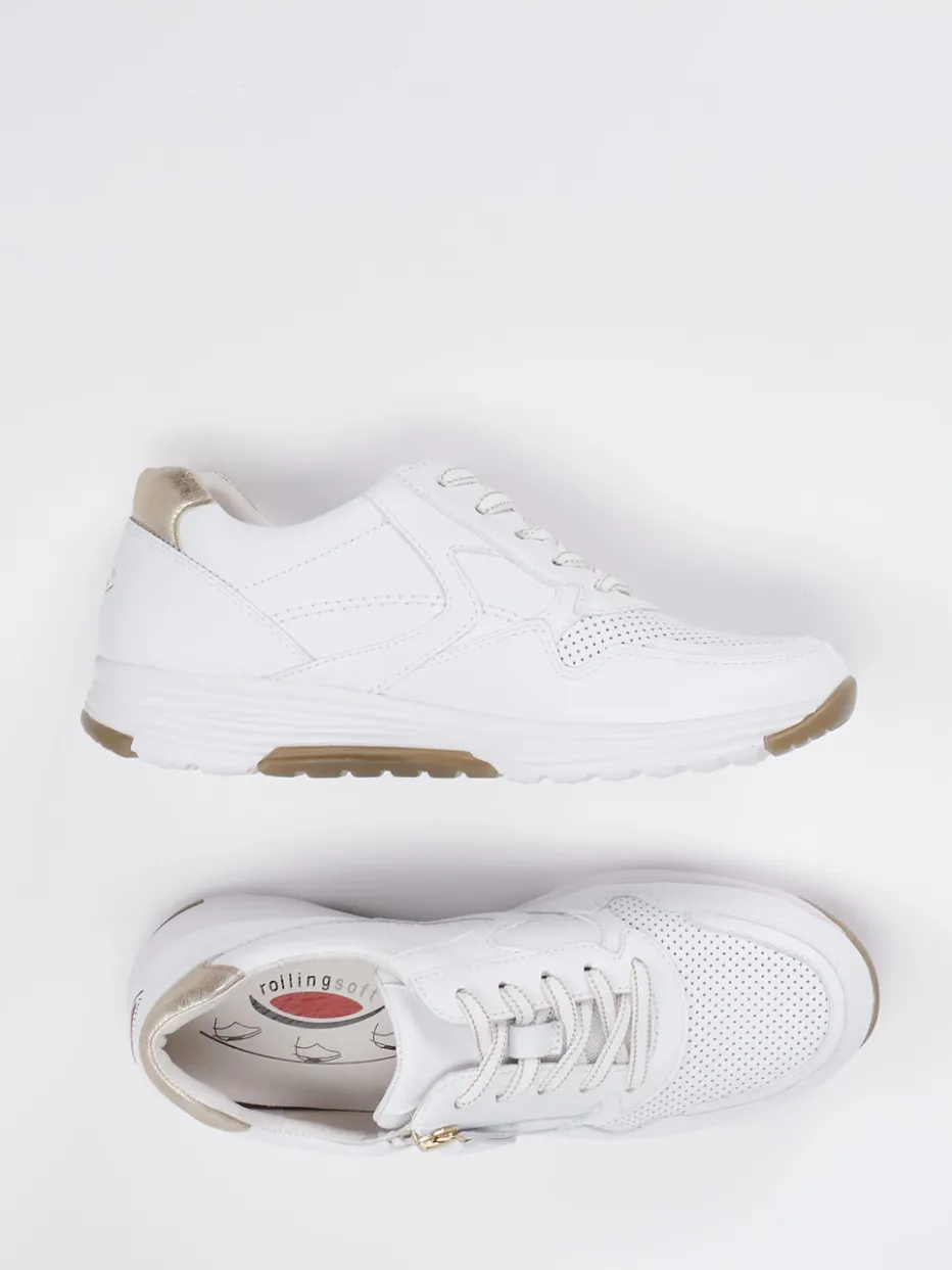 – Sneaker aus Kalbleder -Gold*Gabor Comfort Sale