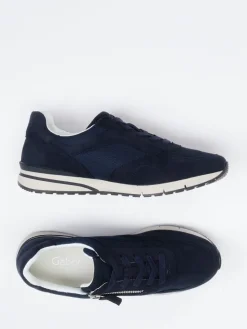 Damen Gabor Comfort – Sneaker aus Veloursleder und Mesh