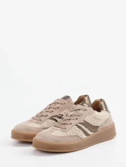 – Sneaker aus Veloursleder und Teddyfell*Gabor Comfort Sale