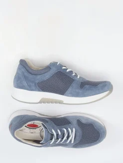 Damen Gabor Comfort – Sneaker aus Veloursleder jeans