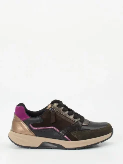 Damen Gabor Comfort – Sneaker aus Velours- und Glattleder