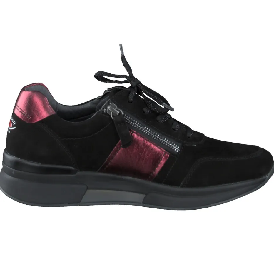 Damen Gabor Comfort – Sneaker aus Nubukleder in