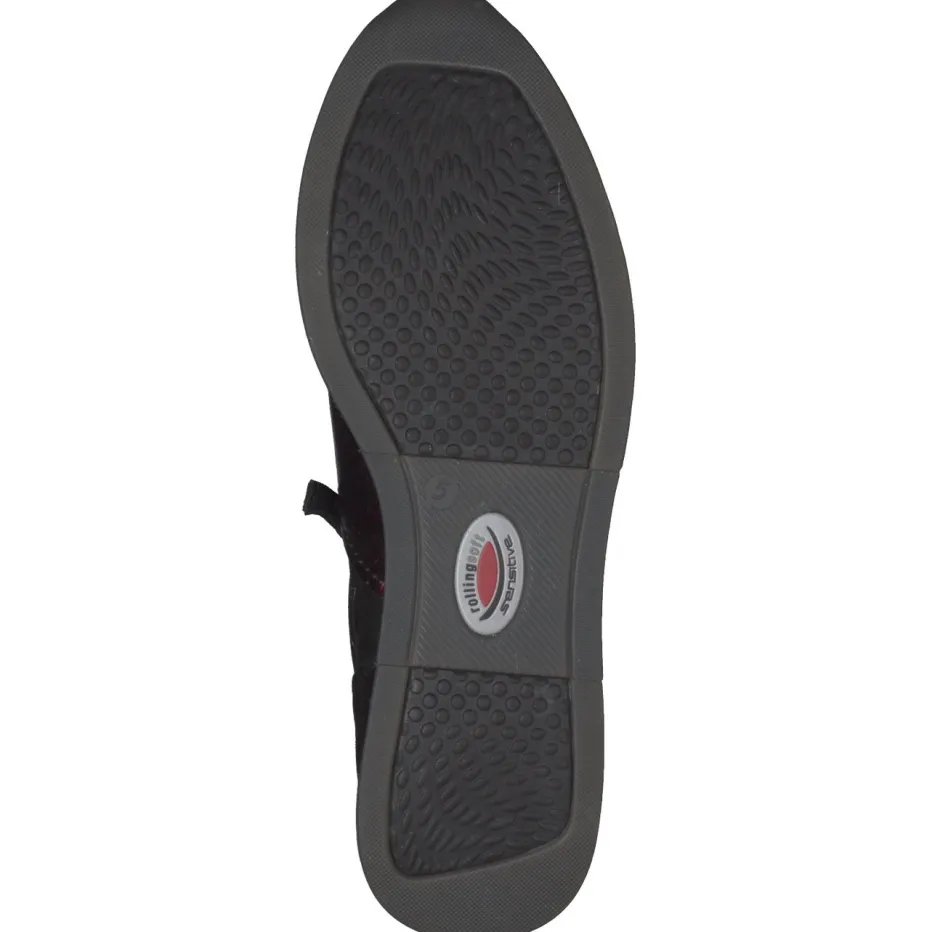 Damen Gabor Comfort – Sneaker aus Nubukleder in