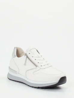 Damen Gabor Comfort – Sneaker aus Kalbleder metallic