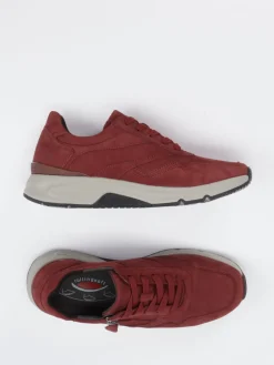 – Sneaker aus Nubukleder Bordeaux*Gabor Comfort Outlet