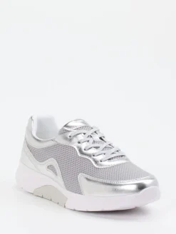 Damen Gabor Comfort – Sneaker aus Textil mit Metallic-Optik