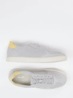 Damen Gabor Comfort – Sneaker aus Veloursleder Hell