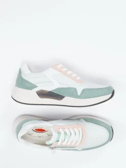 Damen Gabor Comfort – Sneaker aus Kalbleder in Mintgrün