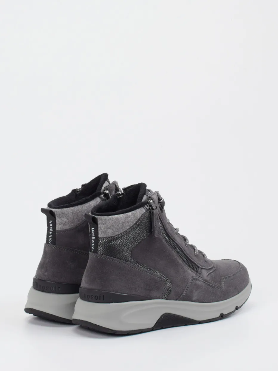 – Stiefelette aus Veloursleder*Gabor Comfort New