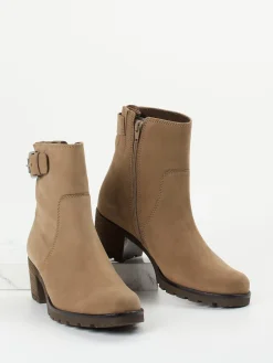 – Stiefeletten aus Nubukleder beige*Gabor Comfort Outlet