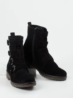 Damen Gabor Comfort – Stiefelette aus Veloursleder