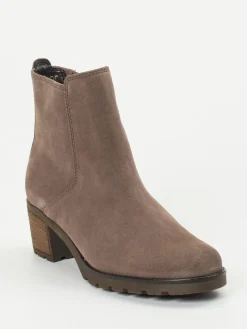 – Stiefelette aus Veloursleder taupe*Gabor Comfort Best
