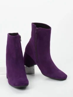 – Stiefelette aus Veloursleder Violett*Gabor Comfort Online