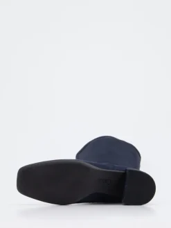 Damen Gabor Comfort – Stretchstiefel aus Textil dunkel