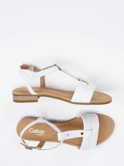 Damen Gabor Comfort – T-Steg-Sandale aus Kalbleder