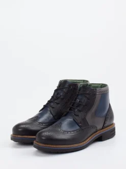 Herren Galizio Torresi – Brogue-Boots aus Kalbleder