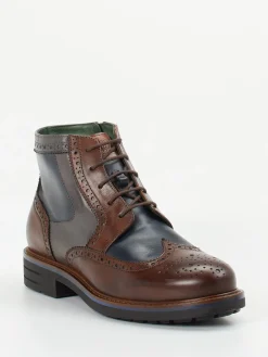 – Brogue-Boots aus Kalbleder Dunkel*Galizio Torresi Best