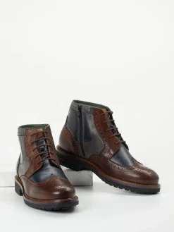 – Brogue-Boots aus Kalbleder Dunkel*Galizio Torresi Best
