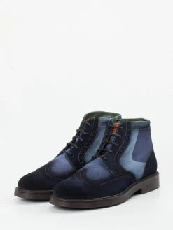 Herren Galizio Torresi – Derby-Boots aus Veloursleder