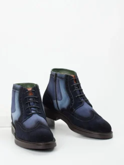 Herren Galizio Torresi – Derby-Boots aus Veloursleder