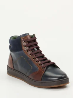 – High-Top-Sneaker aus Kalbleder*Galizio Torresi Outlet