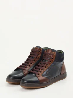 – High-Top-Sneaker aus Kalbleder*Galizio Torresi Outlet