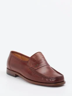 Herren Galizio Torresi – Loafer aus Kalbleder Kastanien