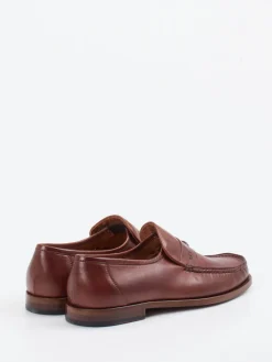 Herren Galizio Torresi – Loafer aus Kalbleder Kastanien