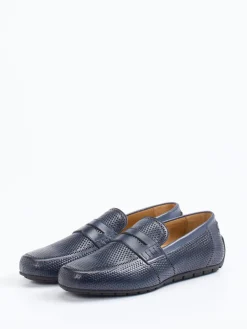 Herren Galizio Torresi – Loafer aus Glattleder Marine
