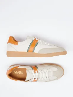 – Retro-Sneaker aus Leder cremeweiß*Galizio Torresi Sale