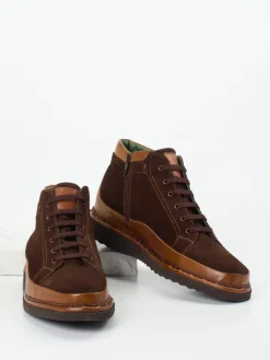 Herren Galizio Torresi – Schnürboots aus Veloursleder