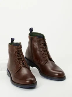 Herren Galizio Torresi – Schnürboots aus Kalbleder Dunkel