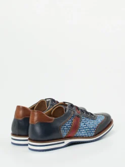 – Schnürschuh aus Kalbleder und Textil*Galizio Torresi New