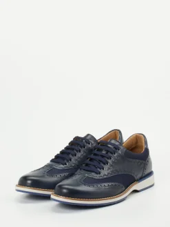 Herren Galizio Torresi – Schnürschuh aus Kalbleder Dunkel