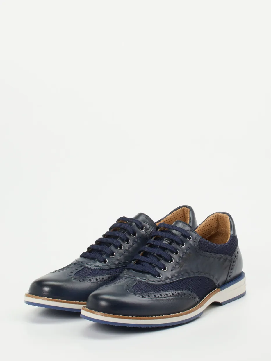 Herren Galizio Torresi – Schnürschuh aus Kalbleder Dunkel