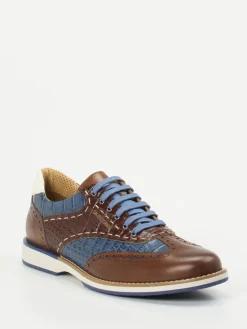 Herren Galizio Torresi – Schnürschuh aus geprägtem Leder