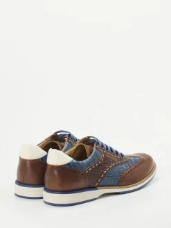 Herren Galizio Torresi – Schnürschuh aus geprägtem Leder