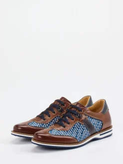 Herren Galizio Torresi – Schnürschuh aus Kalbleder cognac