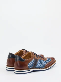 Herren Galizio Torresi – Schnürschuh aus Kalbleder cognac