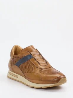 Herren Galizio Torresi – Slip-On Sneaker aus Kalbleder Cognac